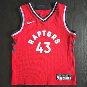 Nike Raptors Red Basketball Jersey Kids